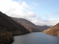 Thesauros artificial lake in Drama municipality close to Karantere forest