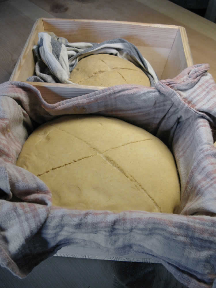 Recipe for traditional Greek sourdough bread